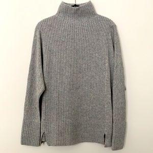 J Crew 100% Cashmere Mockneck Sweater